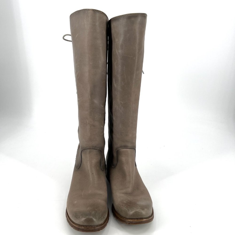 Sofft Women's Lace Up Boots - Taupe - Picture 5 of 11